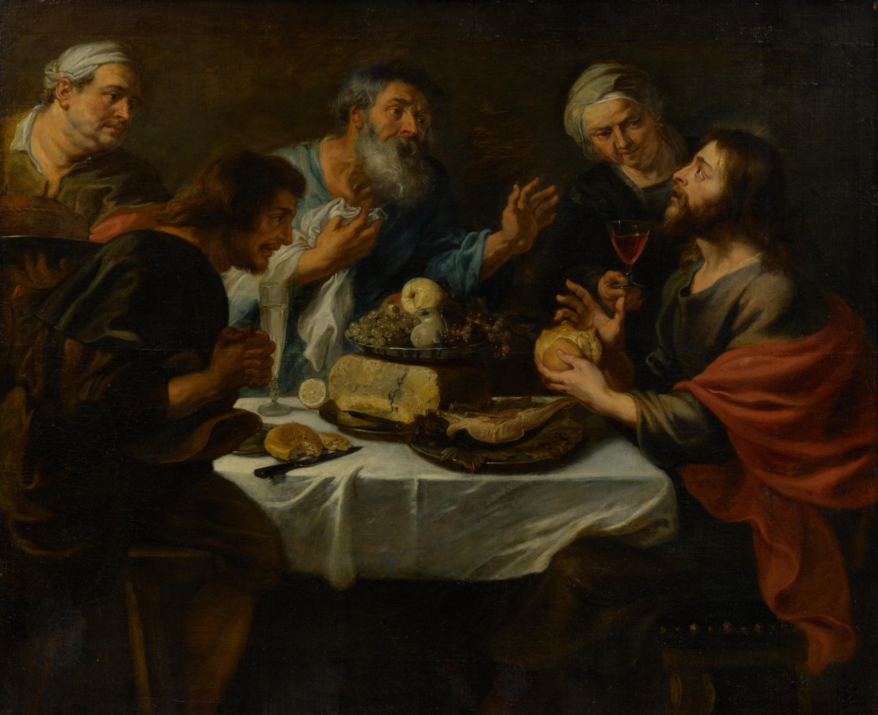 Krisztus Emmausban alkotó: Peter Paul Rubens