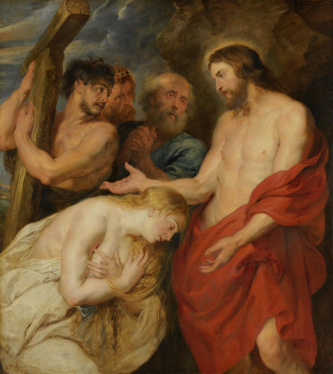 Krisztus és a bűnbánó bűnösök alkotó: Peter Paul Rubens