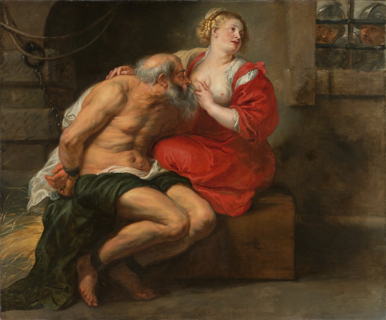 Cimon és Pero (Római irgalmasság) alkotó: Peter Paul Rubens