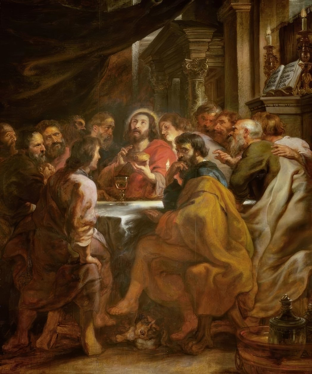 Az úrvacsora alkotó: Peter Paul Rubens
