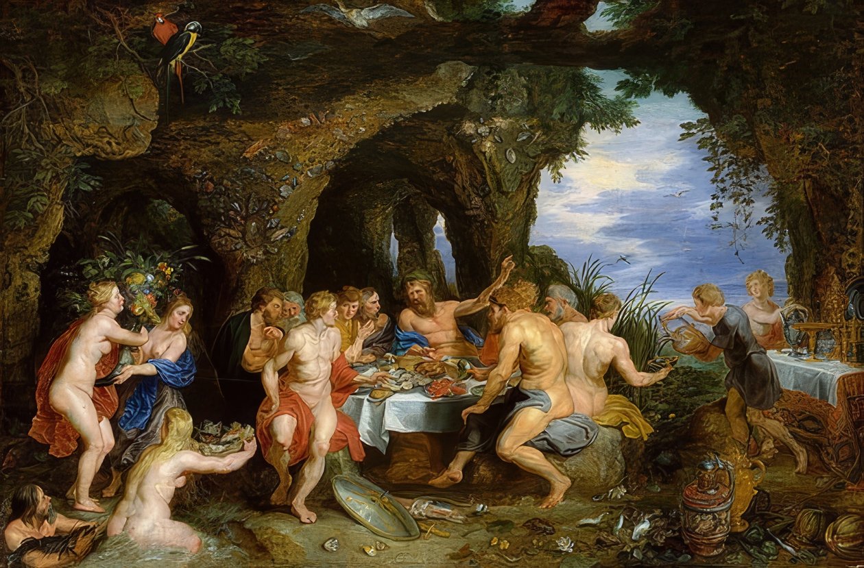 Acheloos fesztiválja. 1615 körül alkotó: Peter Paul Rubens
