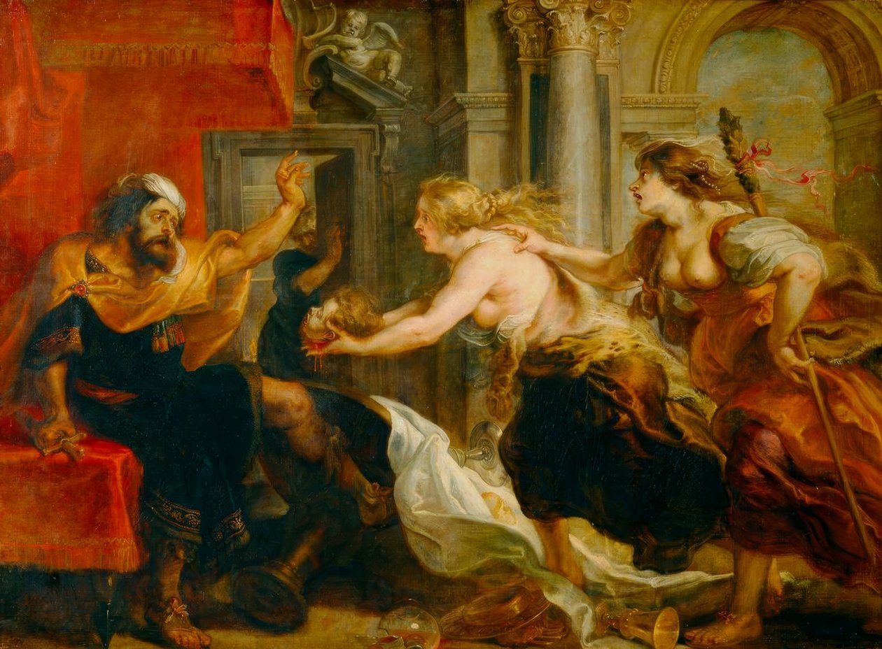 Tereus étkezése alkotó: Peter Paul Rubens