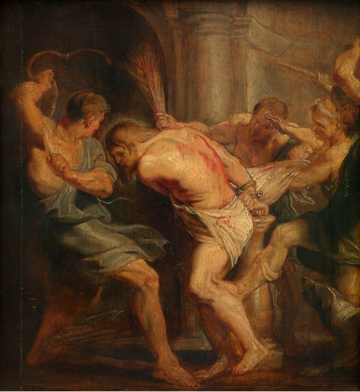 Krisztus megostorozása alkotó: Peter Paul Rubens