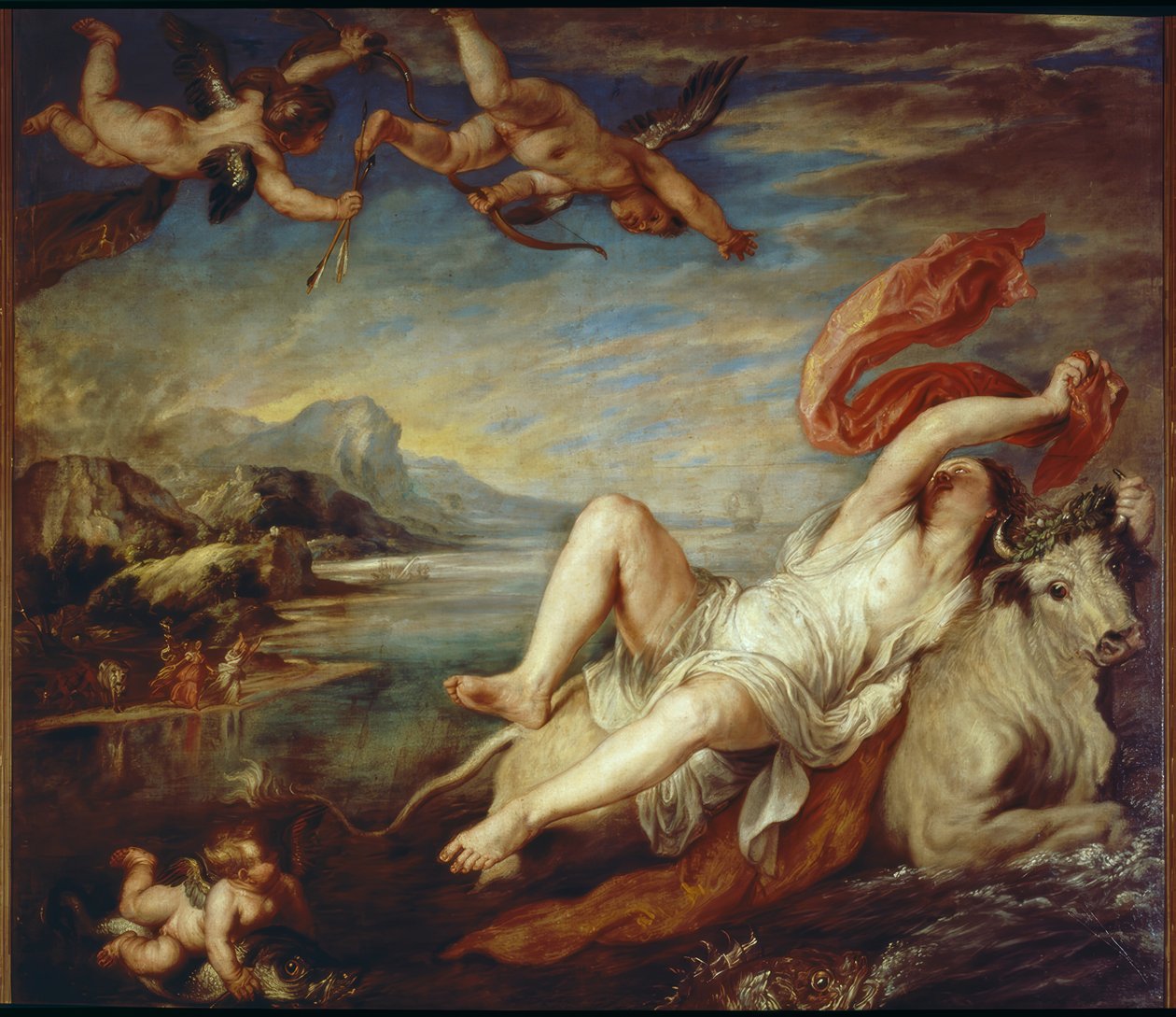 Az Európa rablása alkotó: Peter Paul Rubens