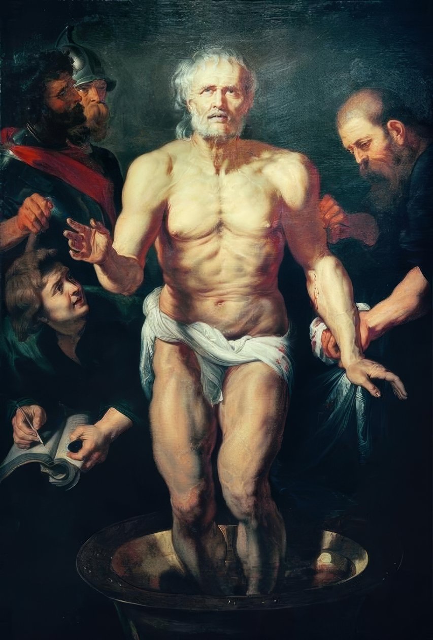 A haldokló Seneca alkotó: Peter Paul Rubens