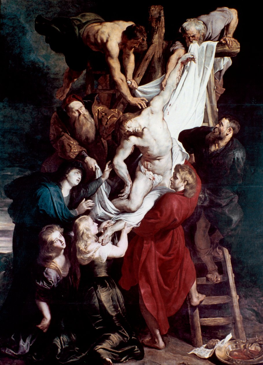 Leszállás a keresztről, 1612-1614 alkotó: Peter Paul Rubens