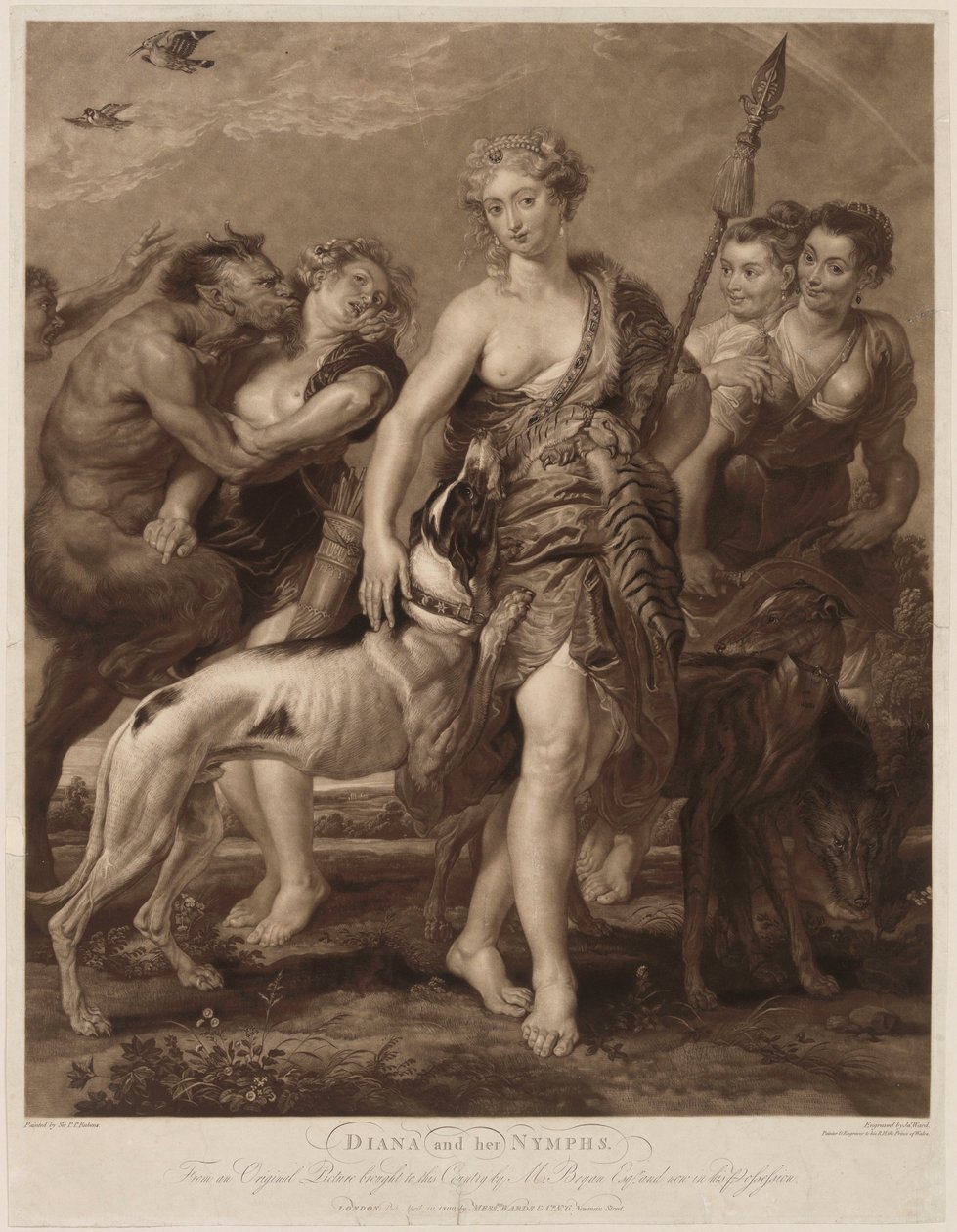 Diana vadászaton alkotó: Peter Paul Rubens