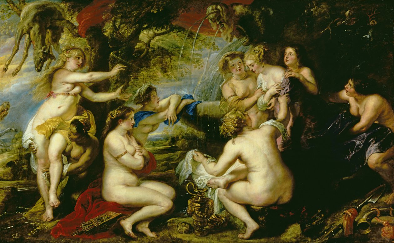 Diana és Callisto, 1638-40 körül (olaj, vászon) alkotó: Peter Paul Rubens