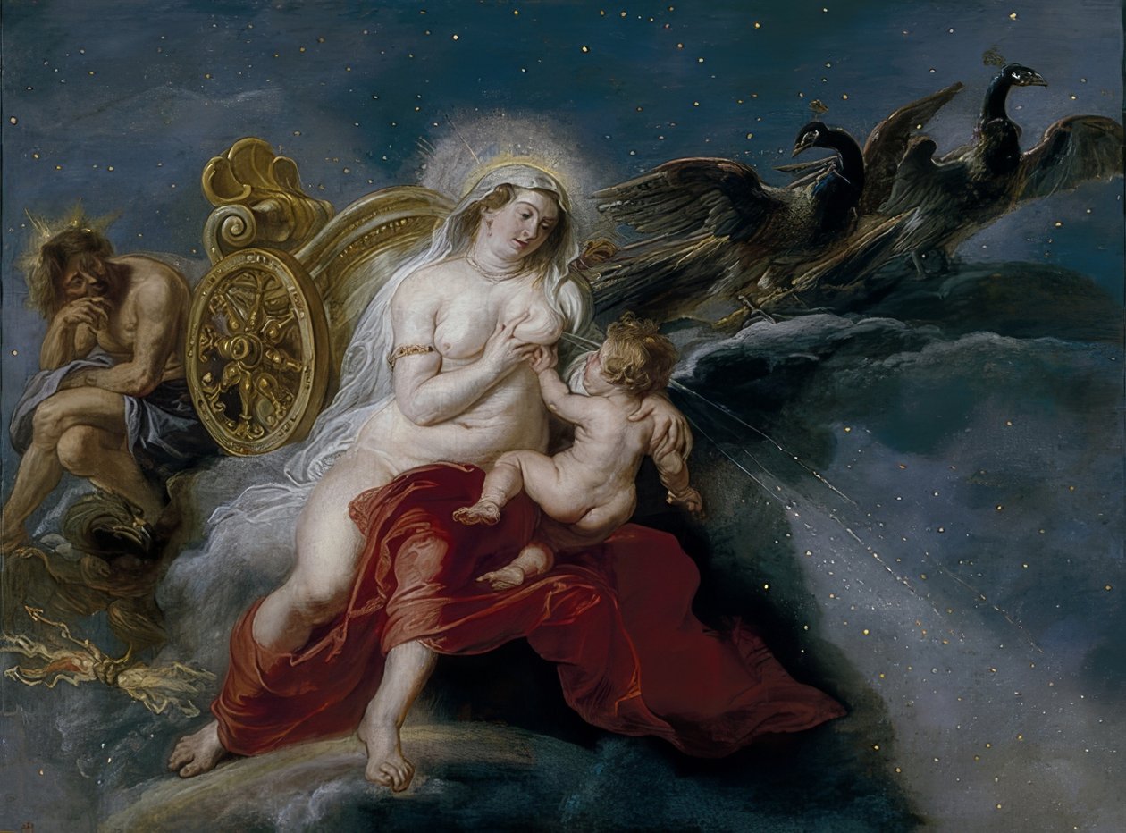 A Tejútrendszer kialakulása. 1636-38 alkotó: Peter Paul Rubens