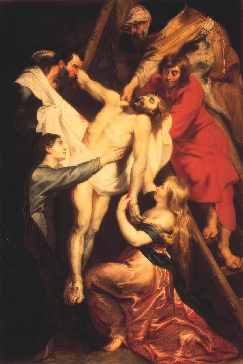 A keresztről való leszállás alkotó: Peter Paul Rubens