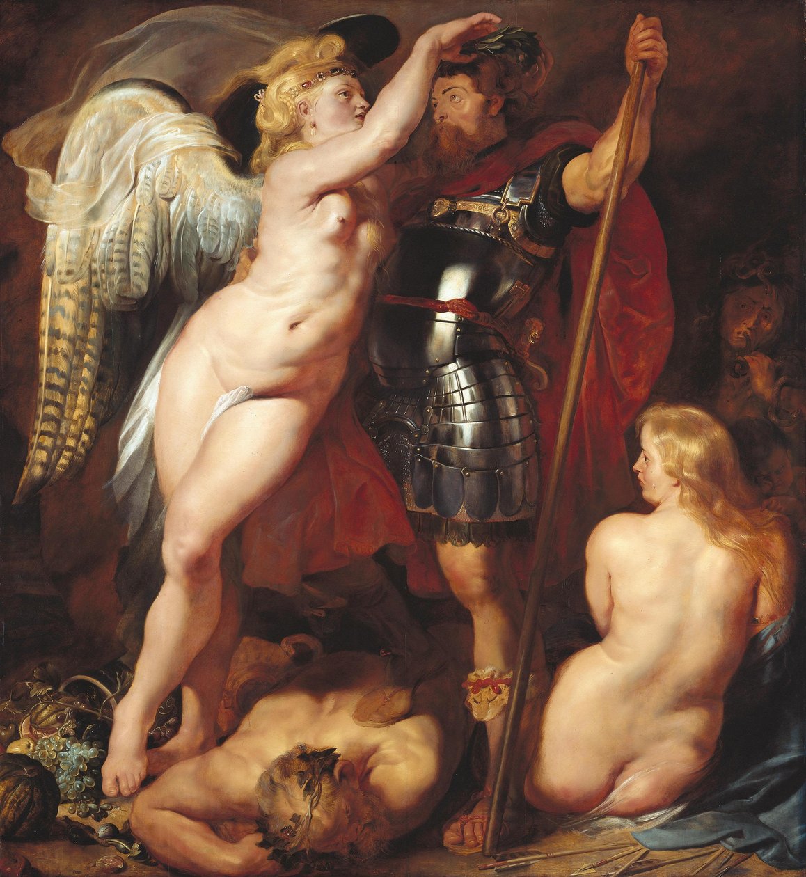 Az erény hősének megkoronázása alkotó: Peter Paul Rubens
