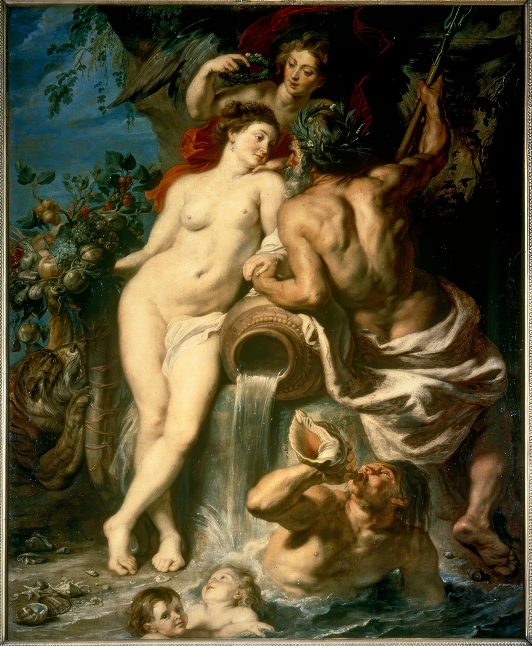 A víz kapcsolata a földdel alkotó: Peter Paul Rubens