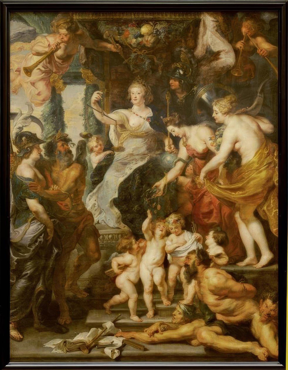 Maria de Medici boldog uralkodása alkotó: Peter Paul Rubens