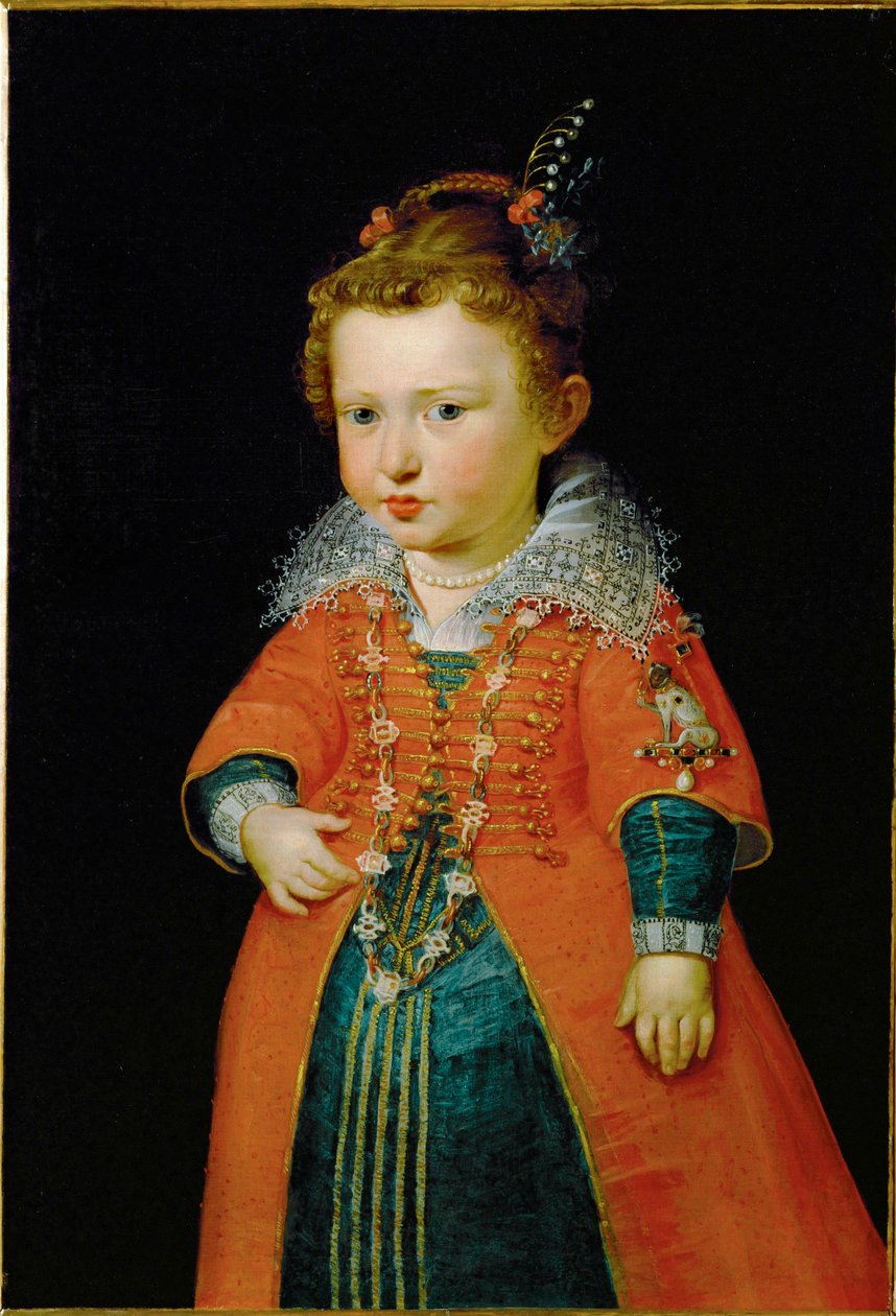 Eleonore Gonzaga, Vincenzo herceg lánya, 1600-04 körül (olaj, vászon) alkotó: Peter Paul Rubens
