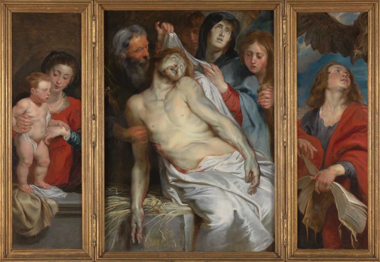 Jan Michielsen és felesége, Maria Maes epitáfiuma alkotó: Peter Paul Rubens