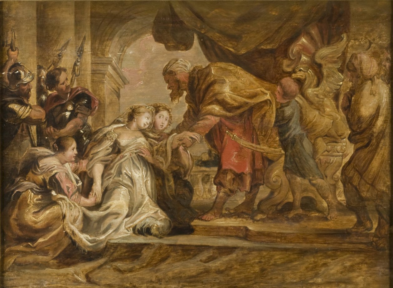 Eszter és Ahásvérus alkotó: Peter Paul Rubens