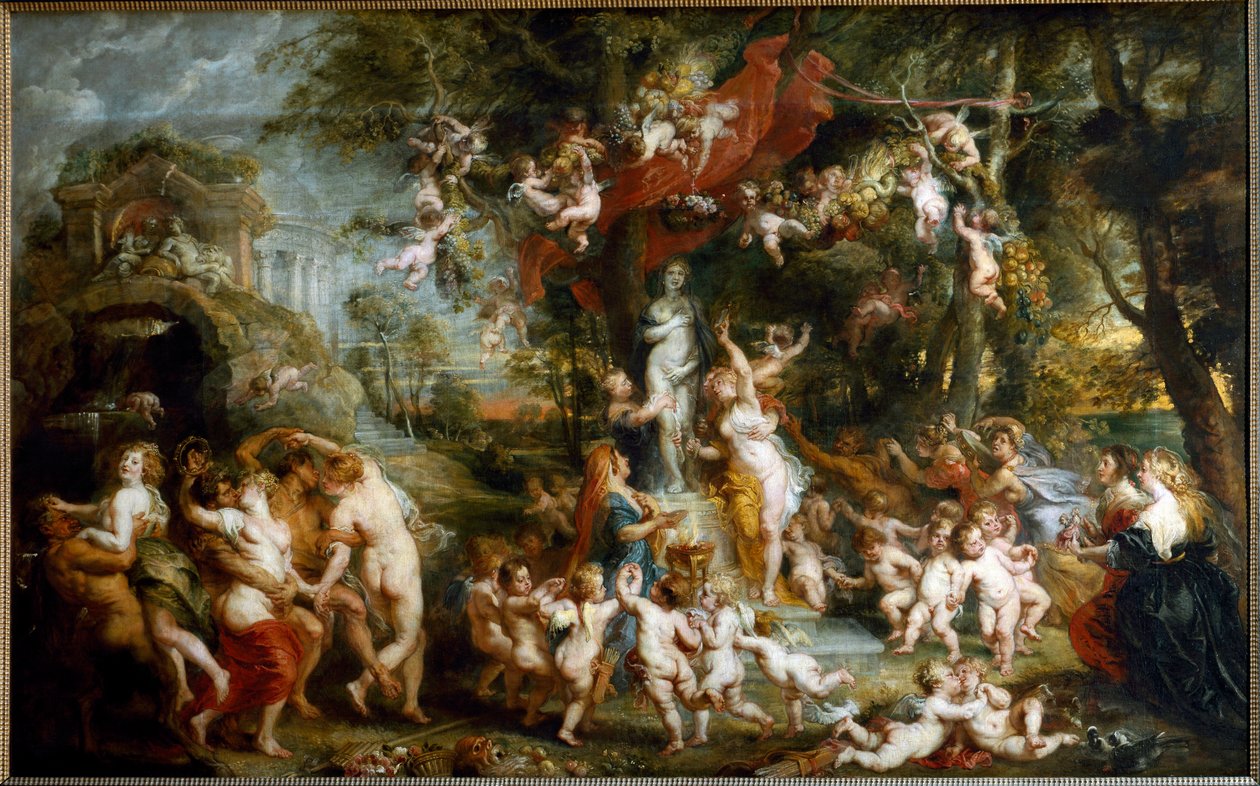 Vénusz ünnepe (Festmény alkotó: Peter Paul Rubens