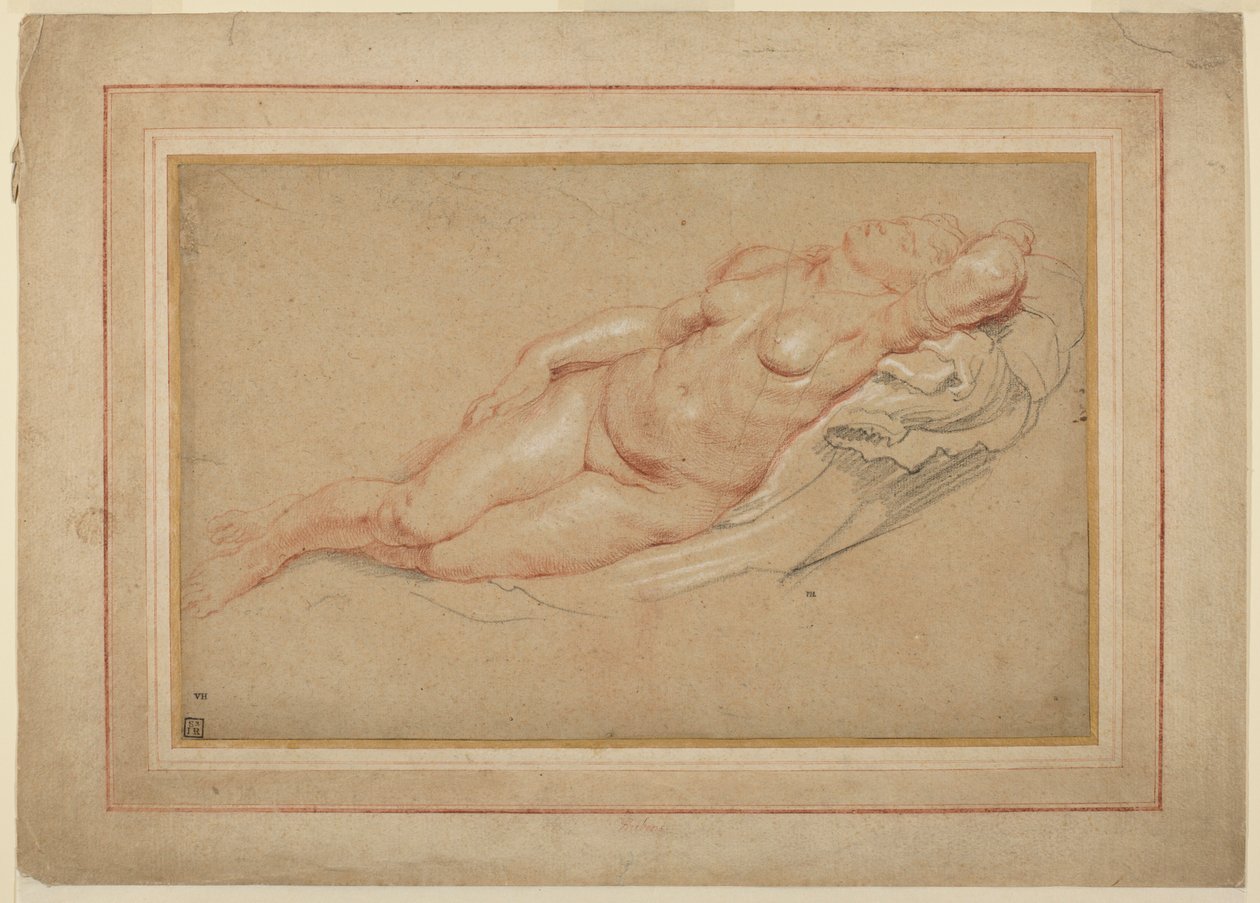 Női akt, 1628-1630 alkotó: Peter Paul Rubens
