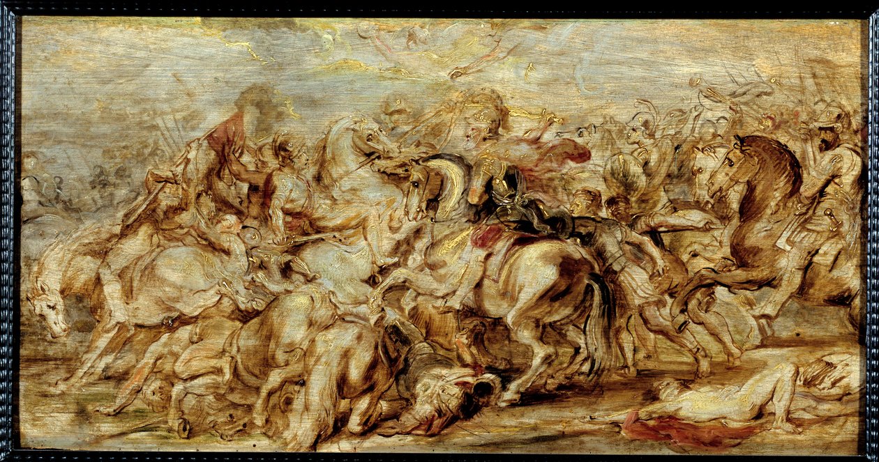 IV. Henriknek az Ivry-i csatája van alkotó: Peter Paul Rubens