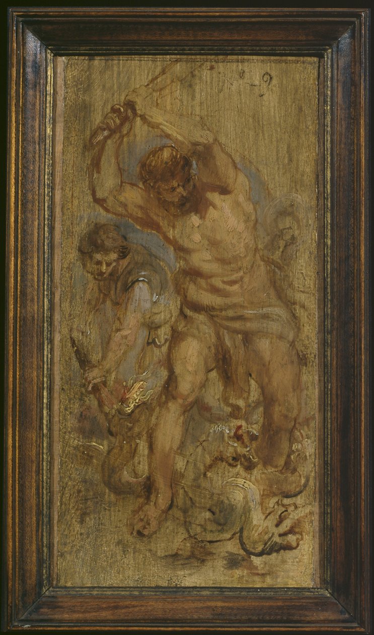 Herkules megöli a hidrát 1639 körül alkotó: Peter Paul Rubens