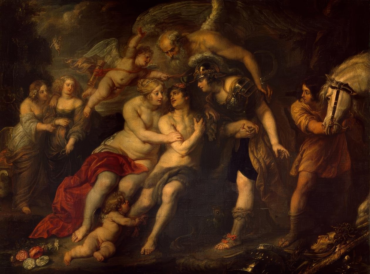 Herkules az útkereszteződésben alkotó: Peter Paul Rubens