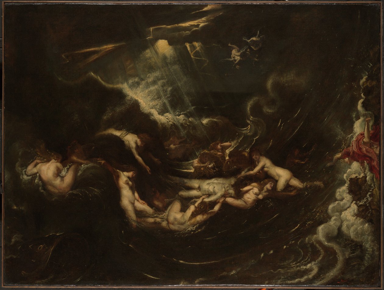 Héró és Leander alkotó: Peter Paul Rubens