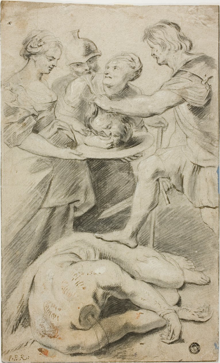Heródiás Keresztelő Szent János fejét veszi alkotó: Peter Paul Rubens
