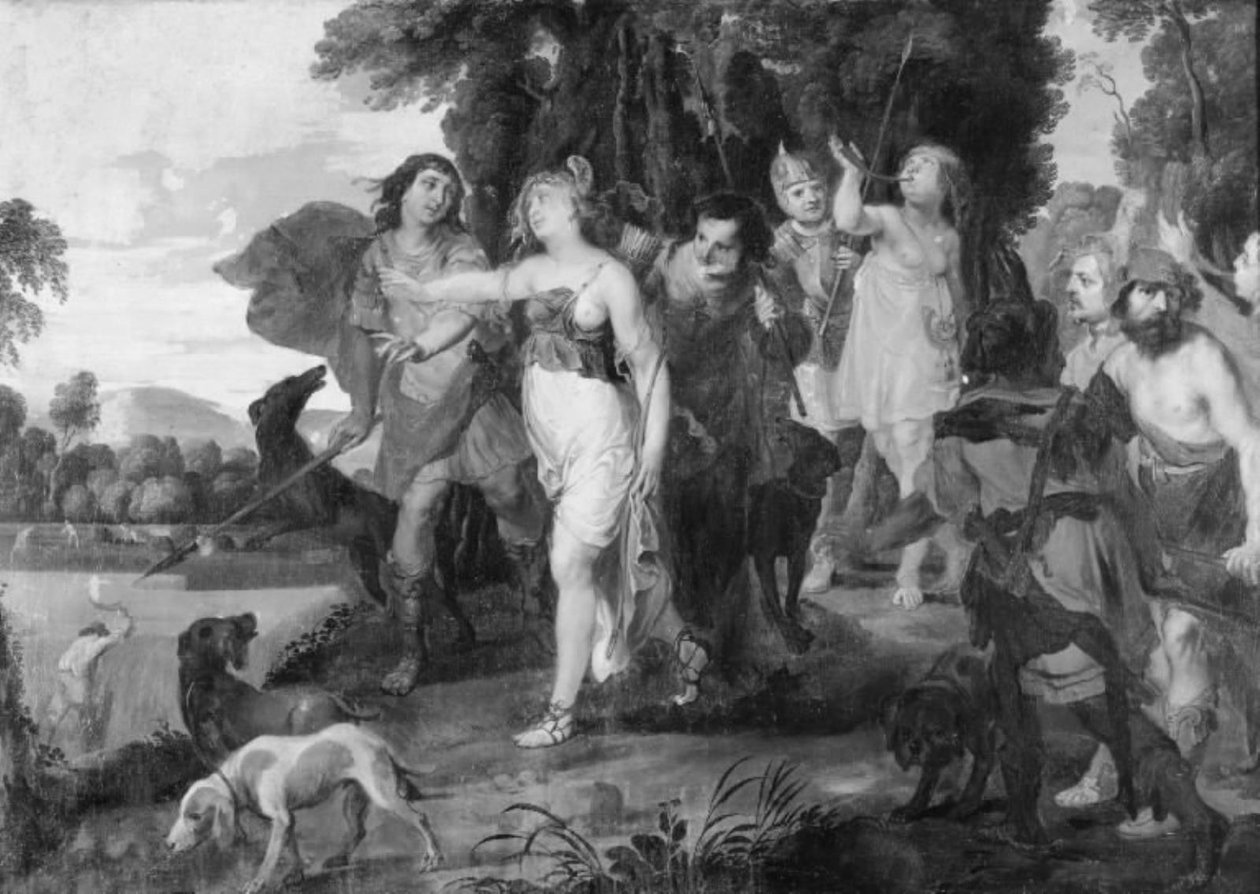 Vadásztársaság Dianával alkotó: Peter Paul Rubens