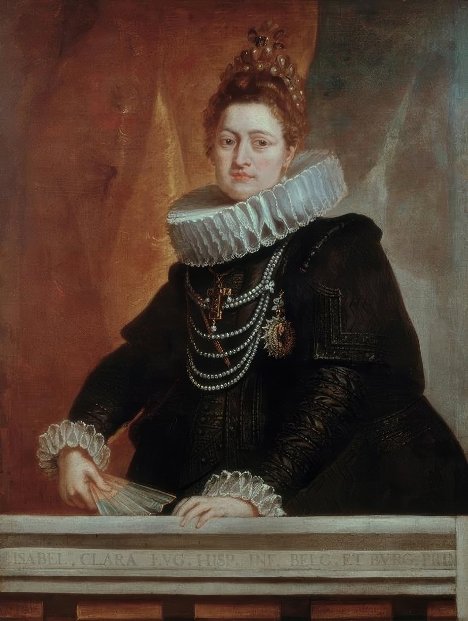 Infantin Isabella Clara Eugenia alkotó: Peter Paul Rubens
