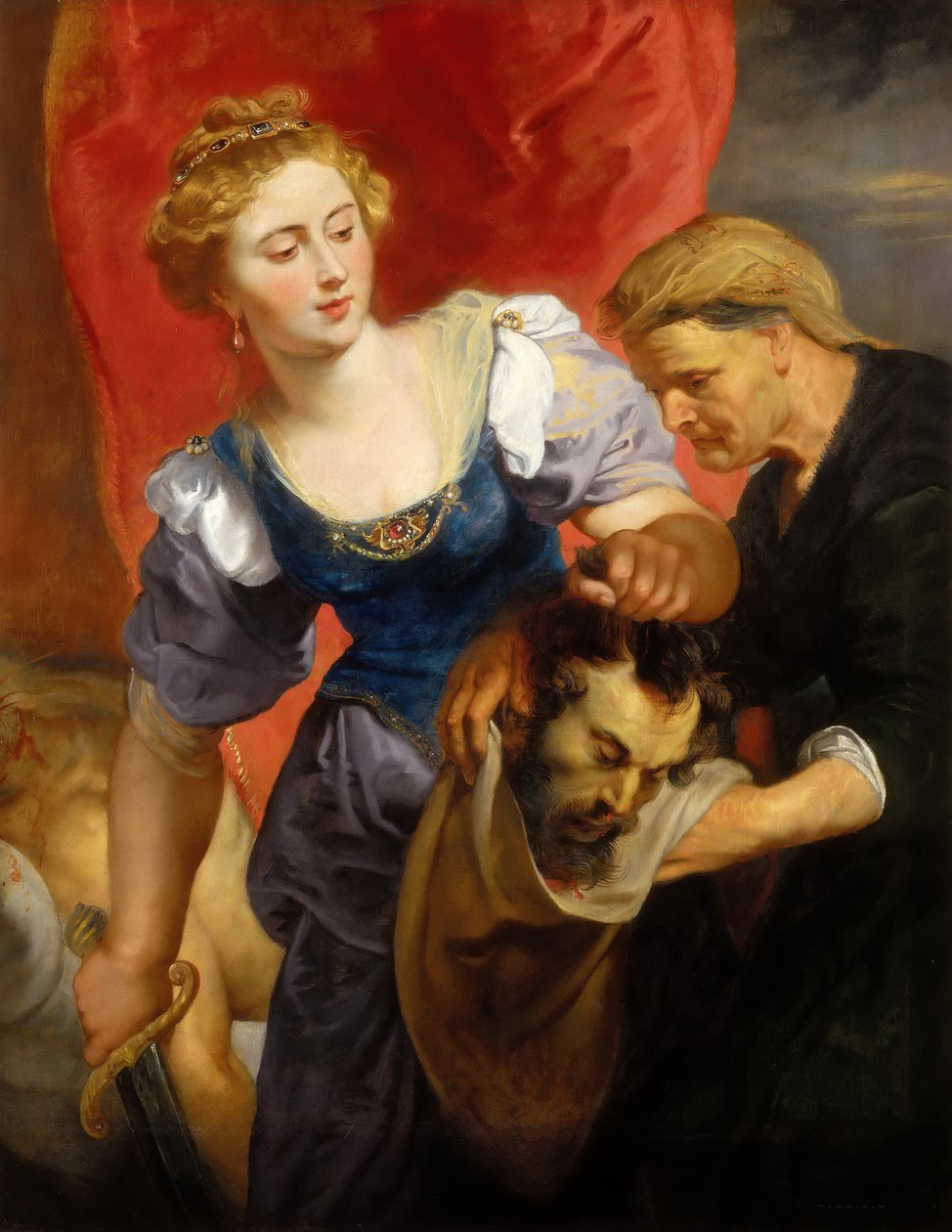 Judit Holofernész fejével, 1620-1622. alkotó: Peter Paul Rubens