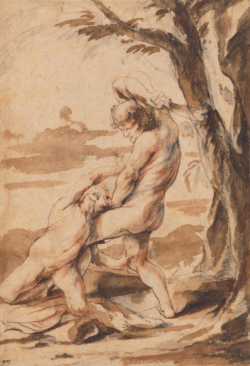 Káin megöli Ábelt alkotó: Peter Paul Rubens