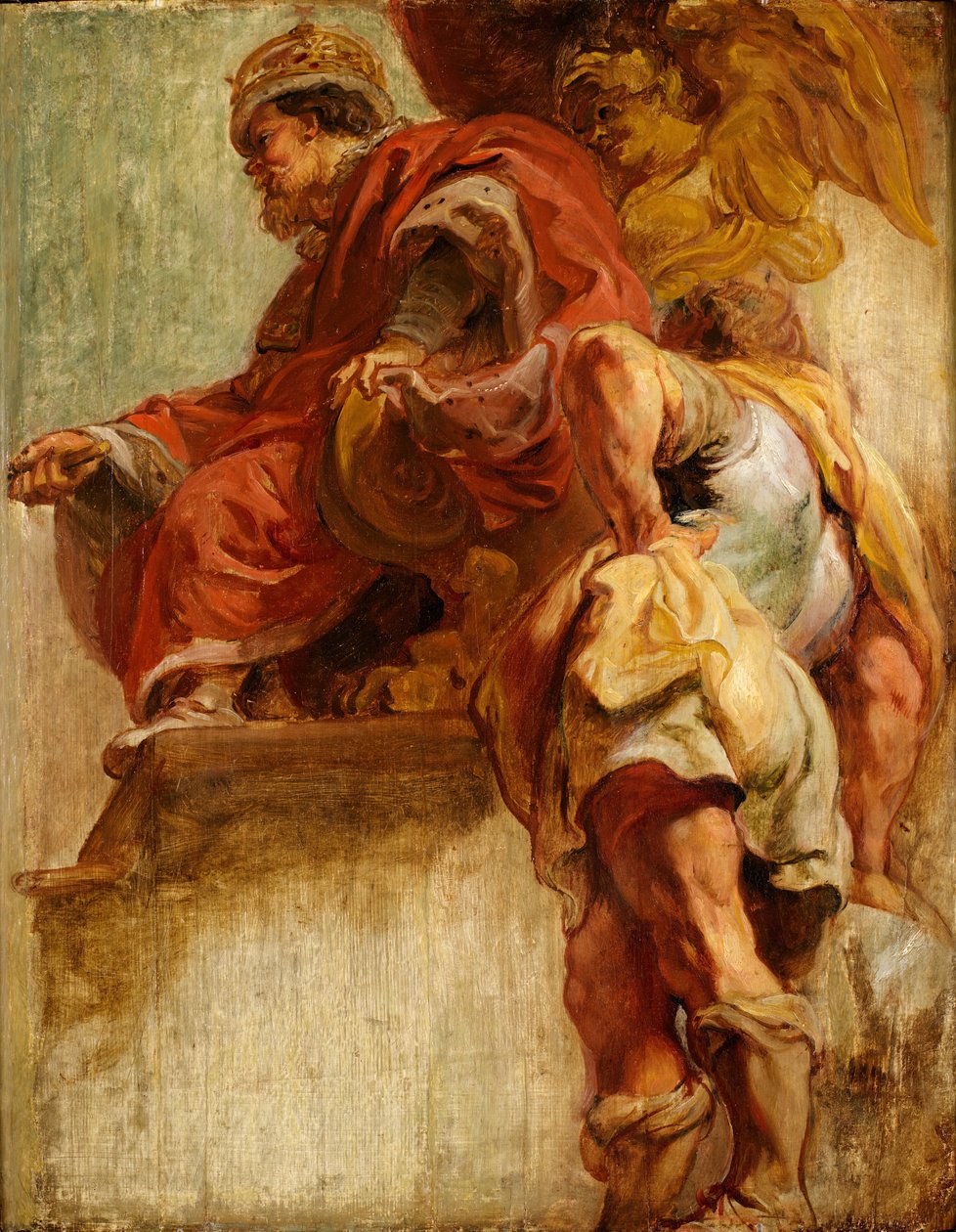 I. Jakab király Angliát és Skóciát egyesíti, 1632-33. alkotó: Peter Paul Rubens