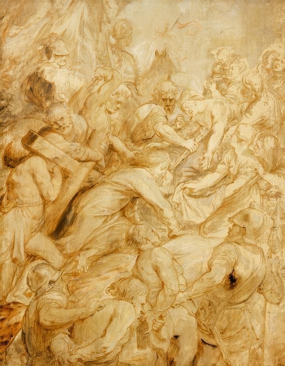 A kereszt hordozása alkotó: Peter Paul Rubens