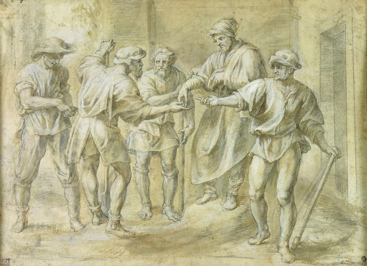Andrea del Sarto: A borász példázata alkotó: Peter Paul Rubens
