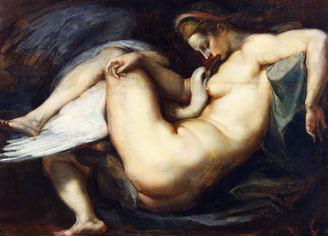Léda és a hattyú, 1598-1599 alkotó: Peter Paul Rubens