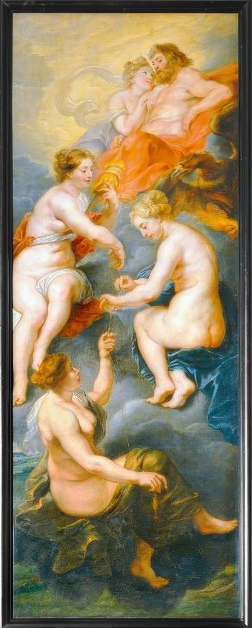 A sorsok Marie de Medici királynő sorsát forgatják alkotó: Peter Paul Rubens