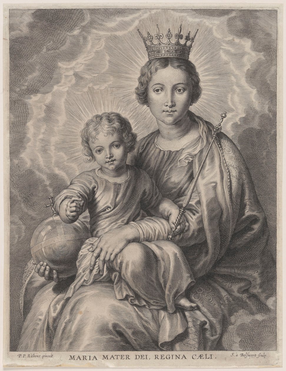 Madonna alkotó: Peter Paul Rubens