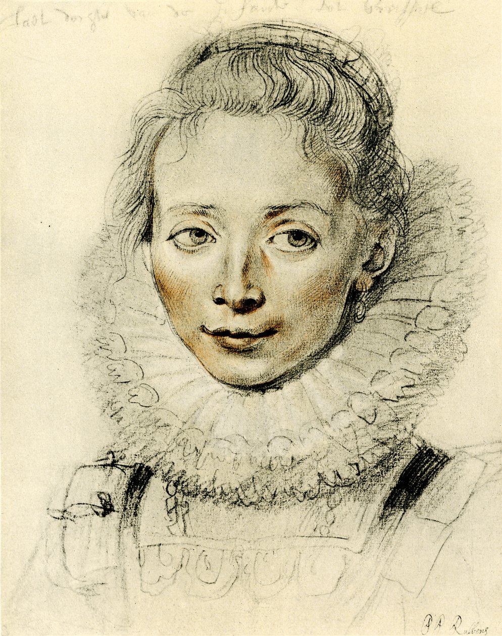 Infanta Isabella szolgálólánya Brüsszelben alkotó: Peter Paul Rubens