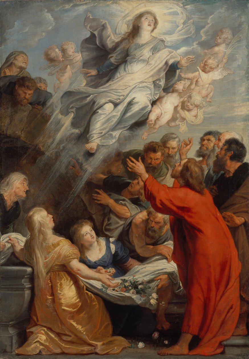 Szűz Mária mennybemenetele alkotó: Peter Paul Rubens