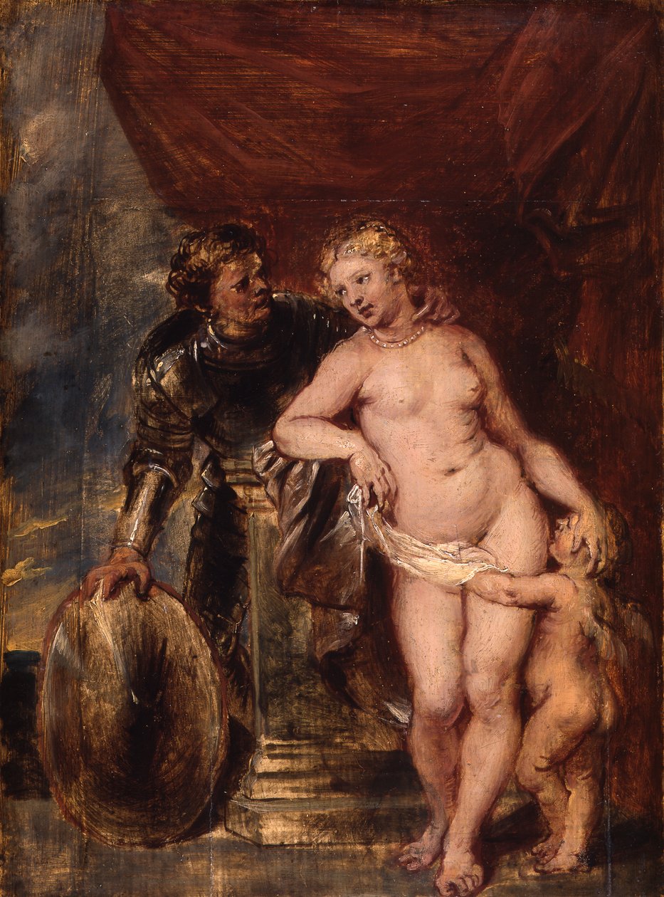 Mars, Vénusz és Ámor alkotó: Peter Paul Rubens