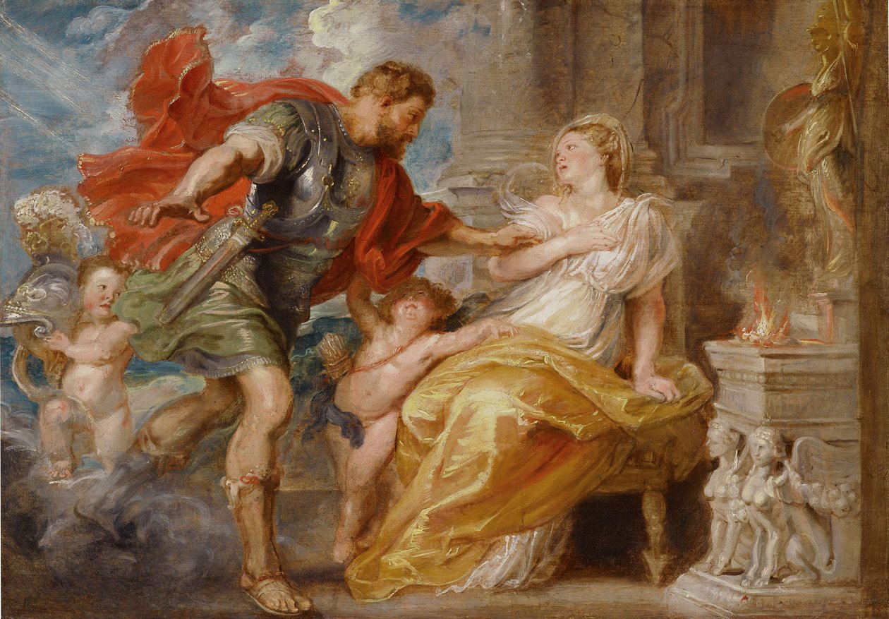 Mars és Rhea Silvia, c. 1616-1617 alkotó: Peter Paul Rubens