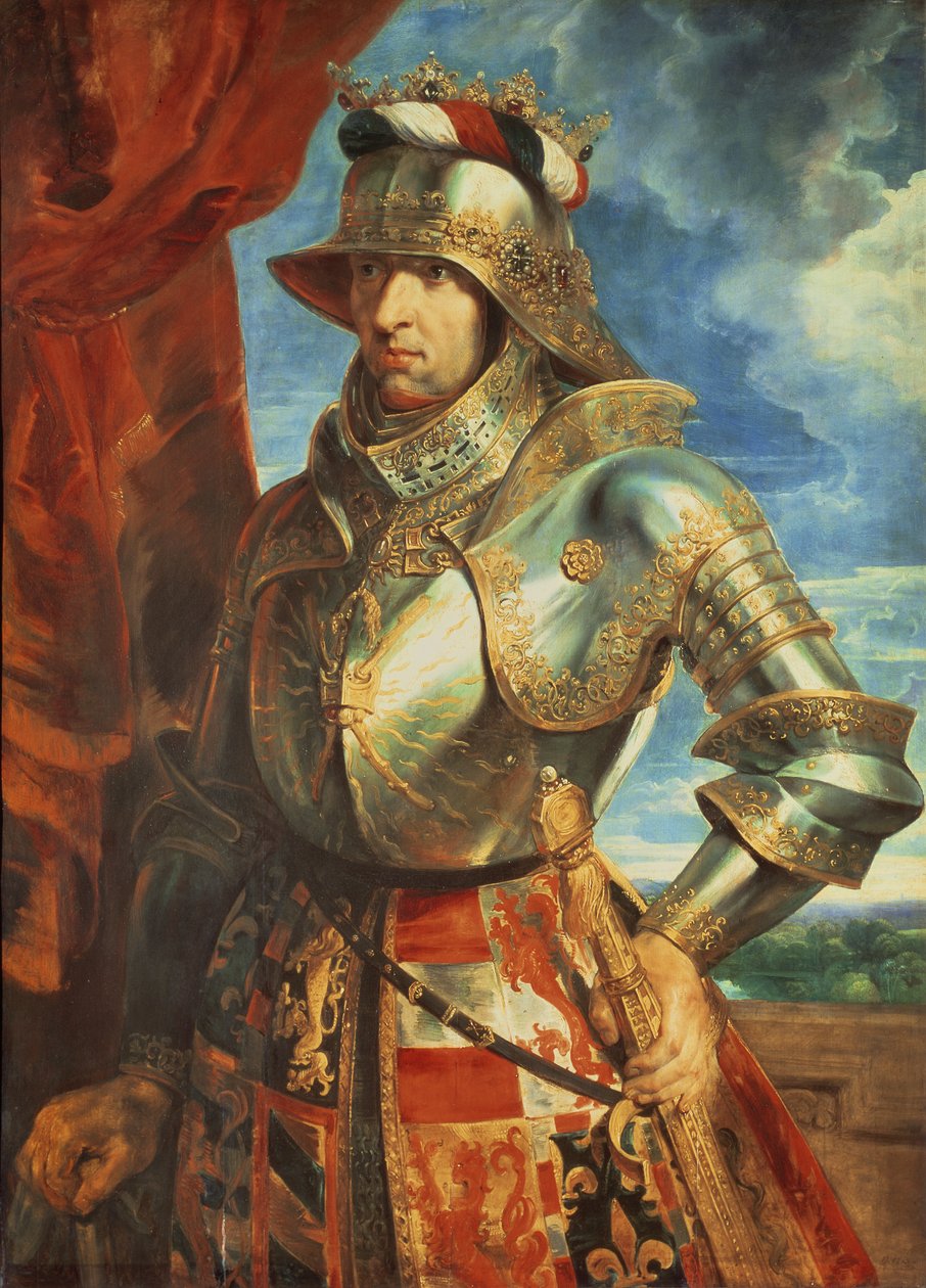 Maximilian I. (1459-1519) alkotó: Peter Paul Rubens