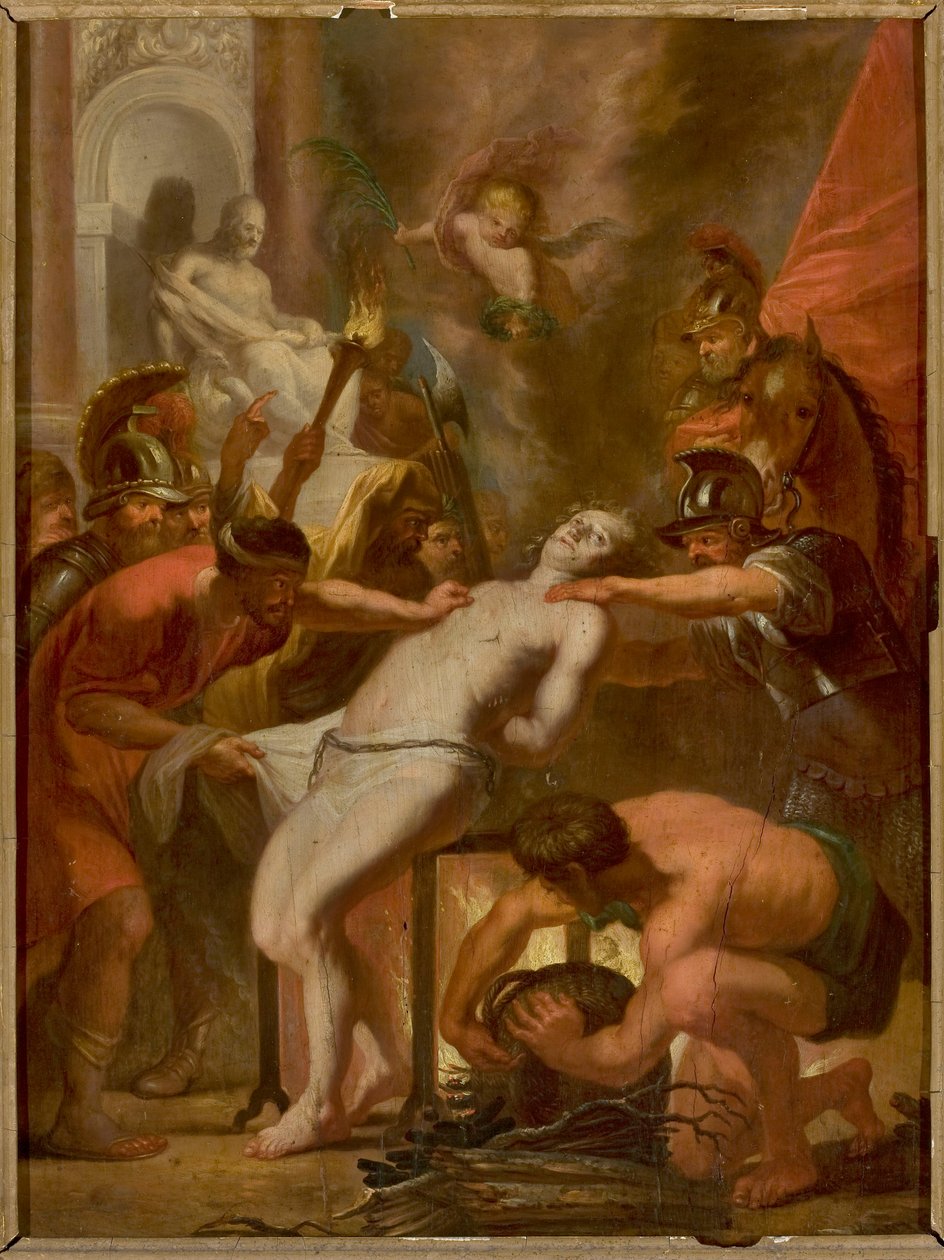 Szent Lőrinc vértanúsága alkotó: Peter Paul Rubens