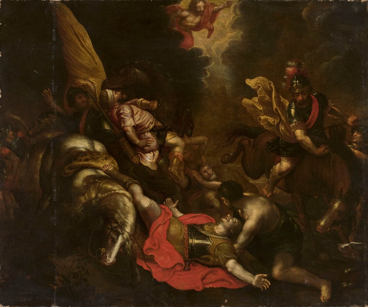 Szent Pál megtérése (ApCsel 9, 3-6) alkotó: Peter Paul Rubens