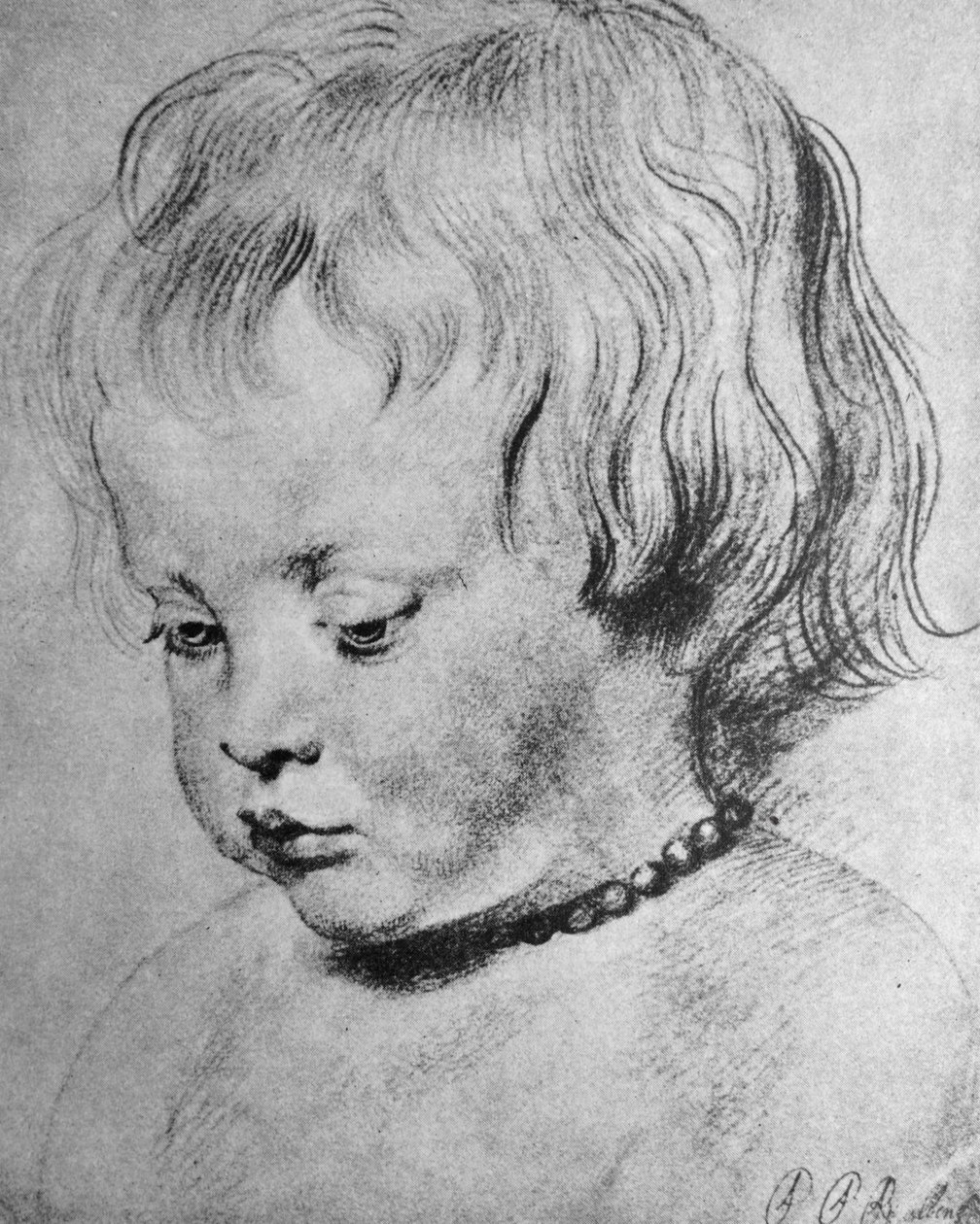 Nicholaas Rubens korall nyakláncot visel alkotó: Peter Paul Rubens