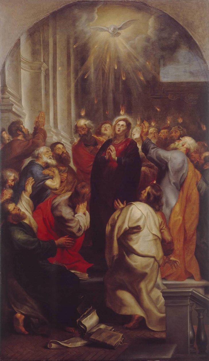 Pünkösd alkotó: Peter Paul Rubens