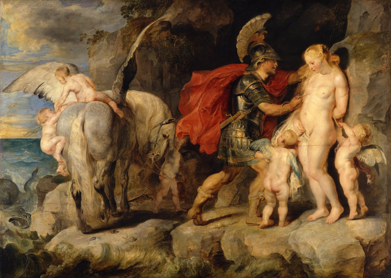 Perseusz kiszabadítja Andromédát alkotó: Peter Paul Rubens