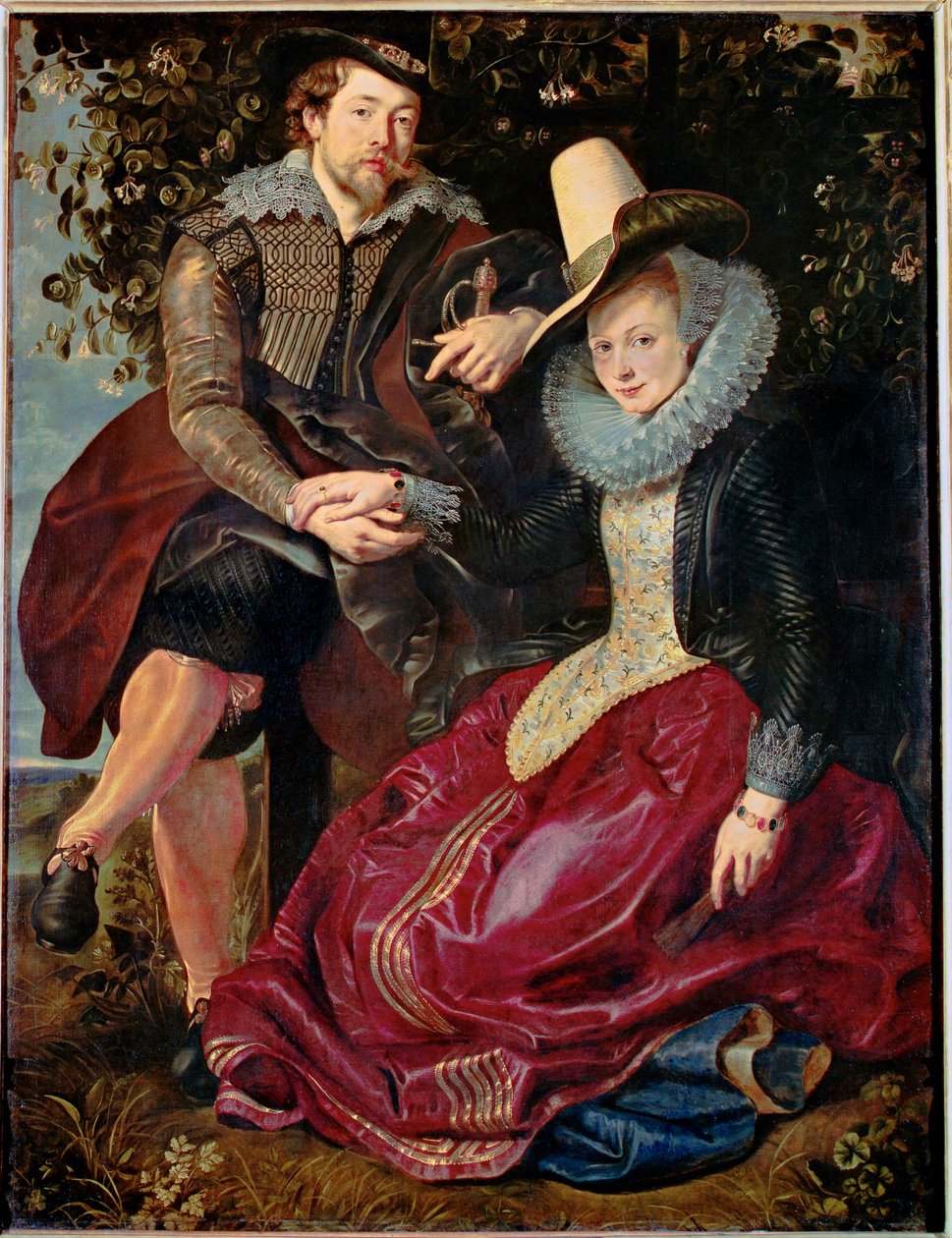 Peter Paul Rubens és Isabelle Brant, Rubens első felesége (festmény, vászon) alkotó: Peter Paul Rubens