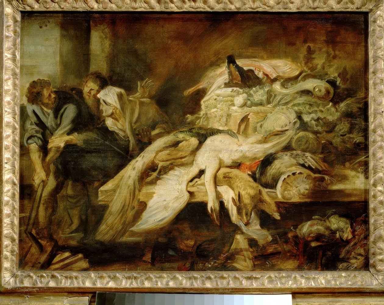 Philopoemen, az akhájok hadvezére, egy öregasszonytól M alkotó: Peter Paul Rubens
