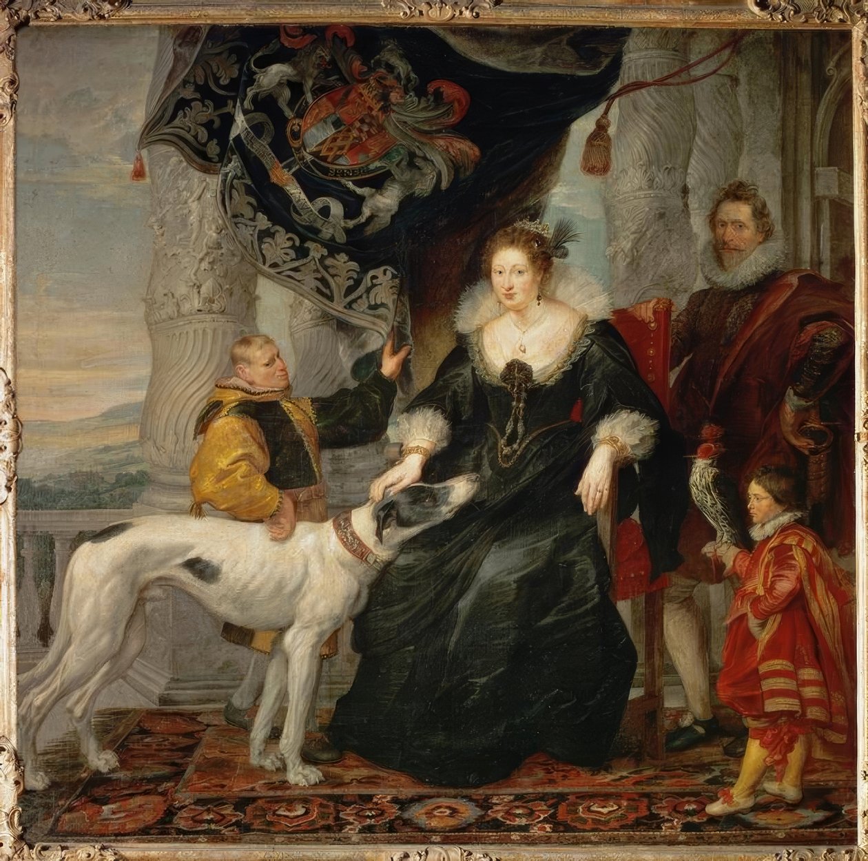 Alatheia Talbot, Arundel grófnőjének portréja alkotó: Peter Paul Rubens